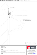 Picture Hanging Systems Multi rail Crown 2