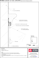 Picture Hanging Systems Multi rail Crown 3