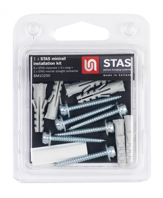 STAS Minirail Installation Kit - Blister