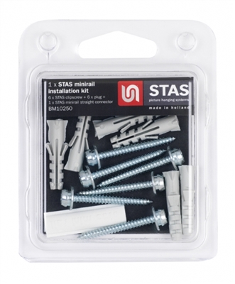 STAS Minirail Installation Kit - Blister