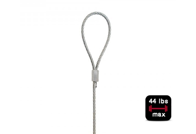 Steel Loop Cable - 59" (150 cm) - packet of 20