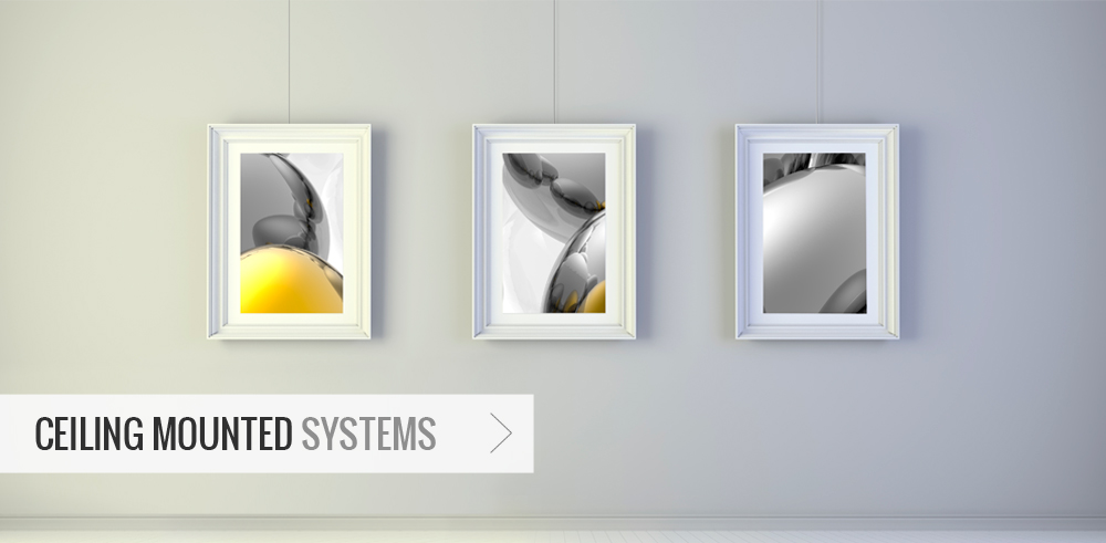 Ceiling Mounted Systems - Picture Hanging